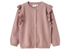 Name It deauville mauve glitter cardigan